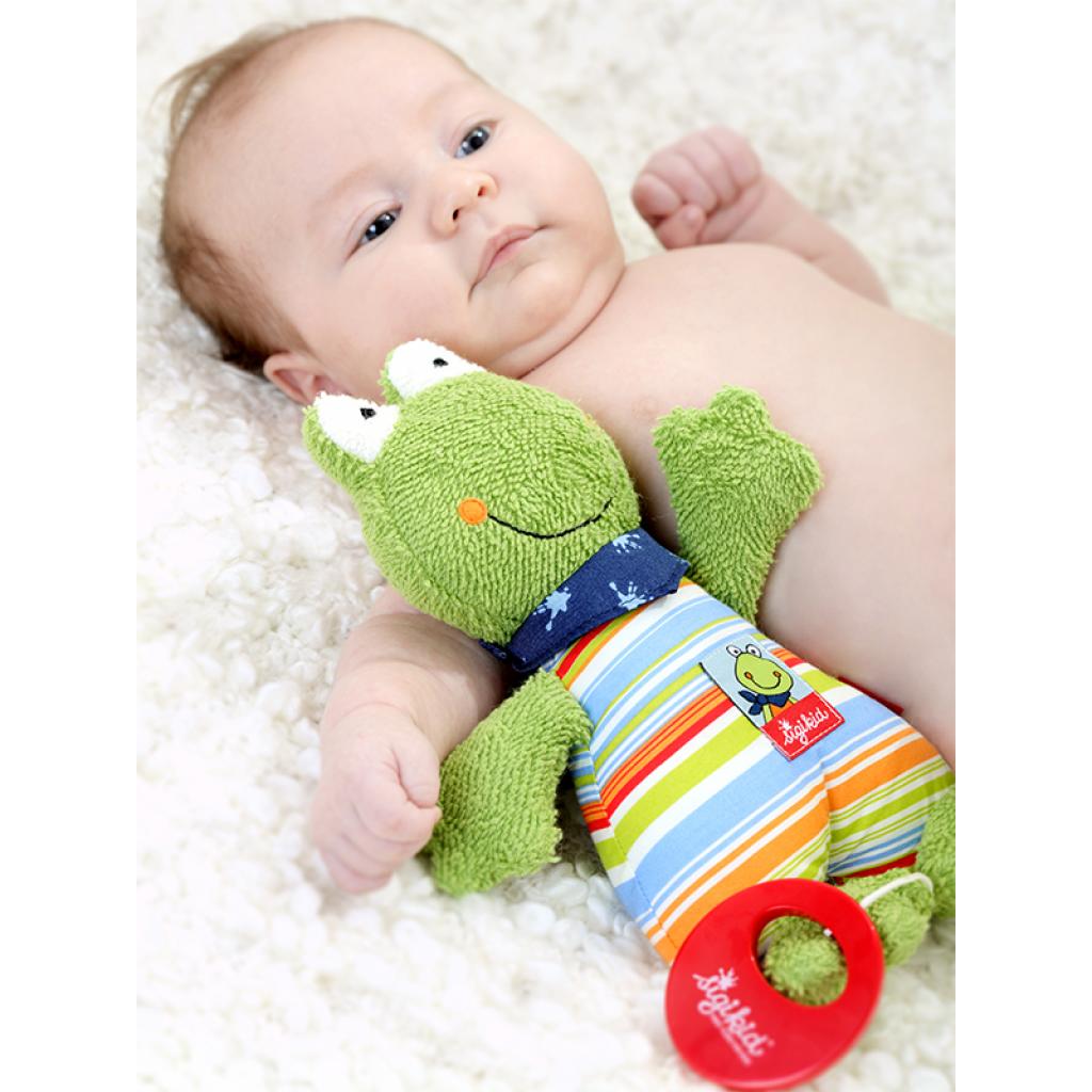 М'яка іграшка музикальна Sigikid Жаба 23 см (48895SK) - зображення 7