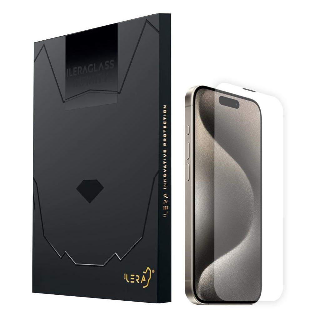 Скло захисне iLera Infinity iPhone 15 Pro (ILIN15PR) - зображення 1