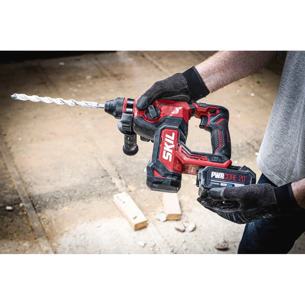 Перфоратор Skil акумуляторний безщітковий 3851 CA XP, 2.5Ah (RH1E3851CA+BC1E3110AA) - зображення 5