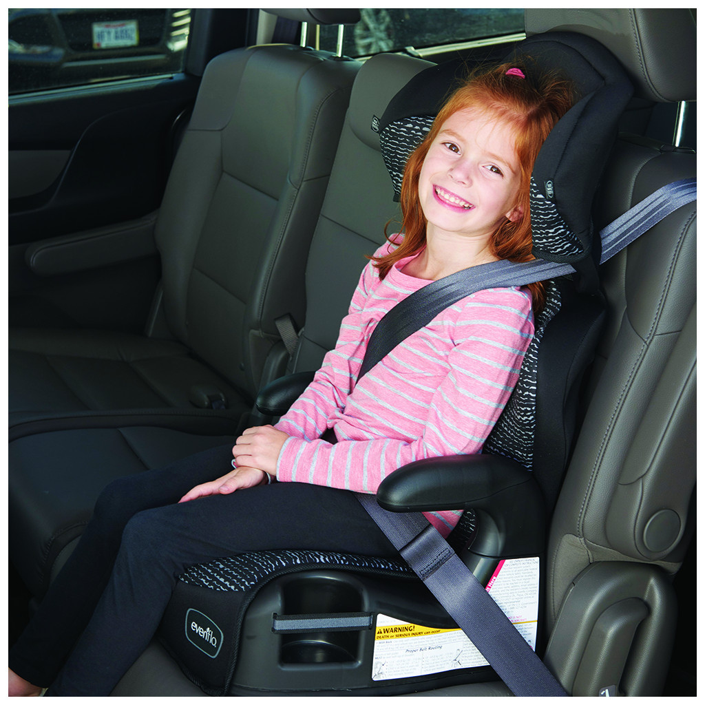 Автокрісло Evenflo Big Kid LX Static Black (032884197392) - зображення 10