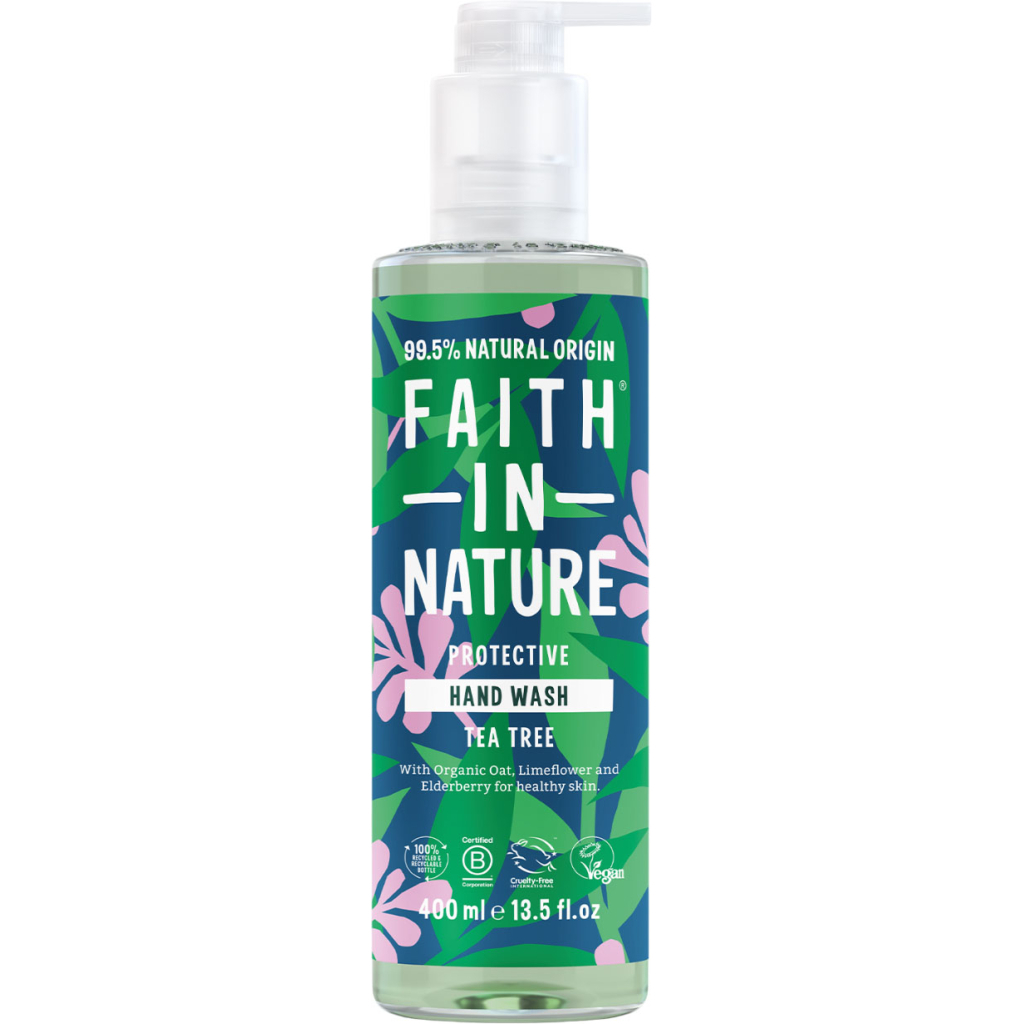 Рідке мило Faith in Nature Натуральне З чайним деревом 400 мл (708002400797) - изображение 1
