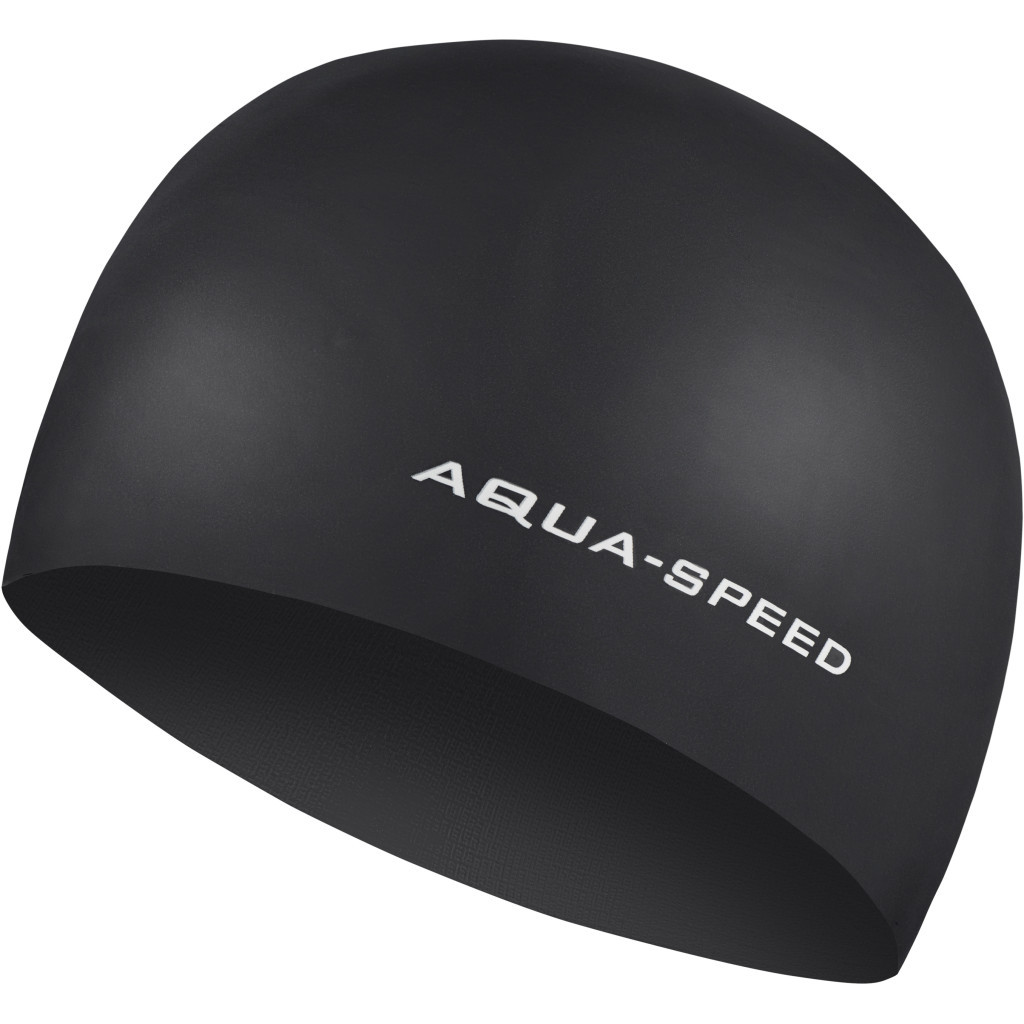 Шапка для плавання Aqua Speed 3D Cap 5754 092-07 чорний Уні OSFM (5908217657541) - зображення 1