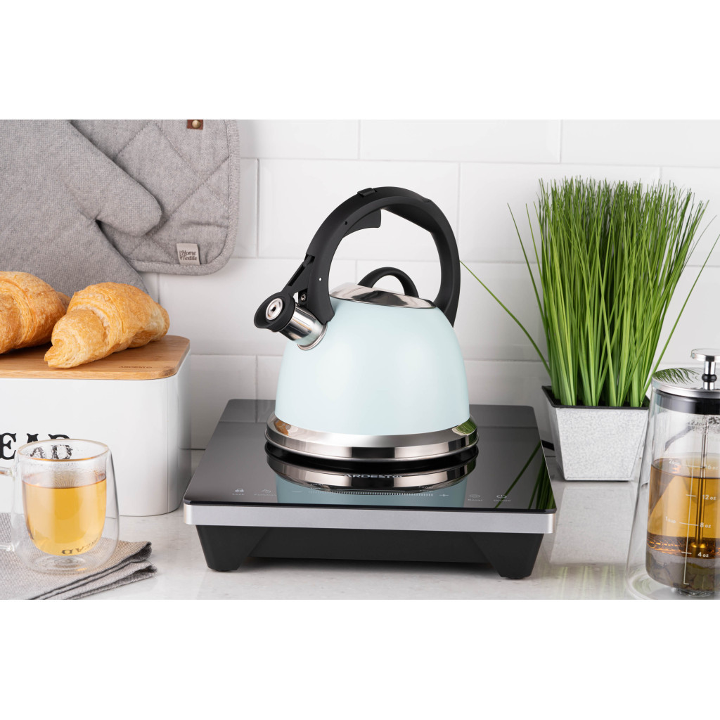 Чайник Ardesto Gemini 2 л Блакитний Тіффані (AR1955KS) - зображення 4