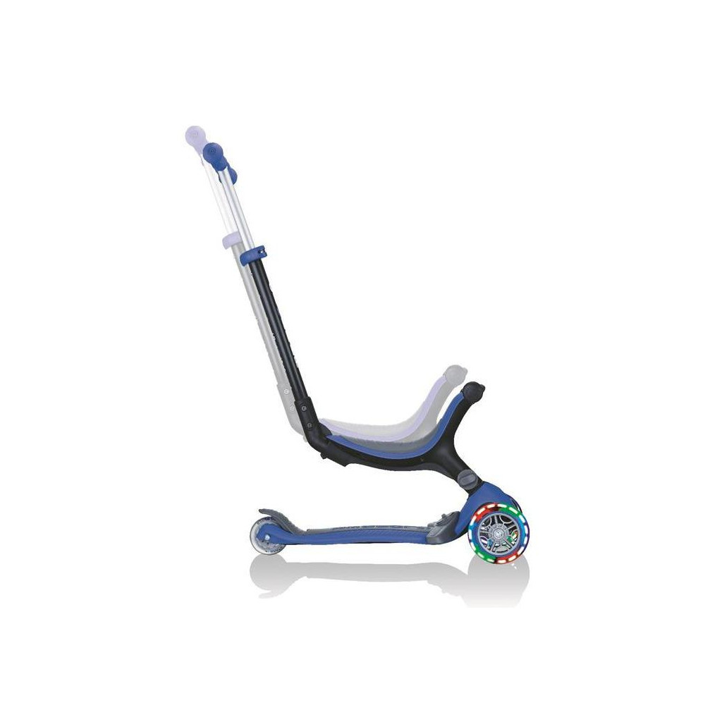 Самокат Globber Go up foldable plus синій з підсвічуванням (643-100) - зображення 4