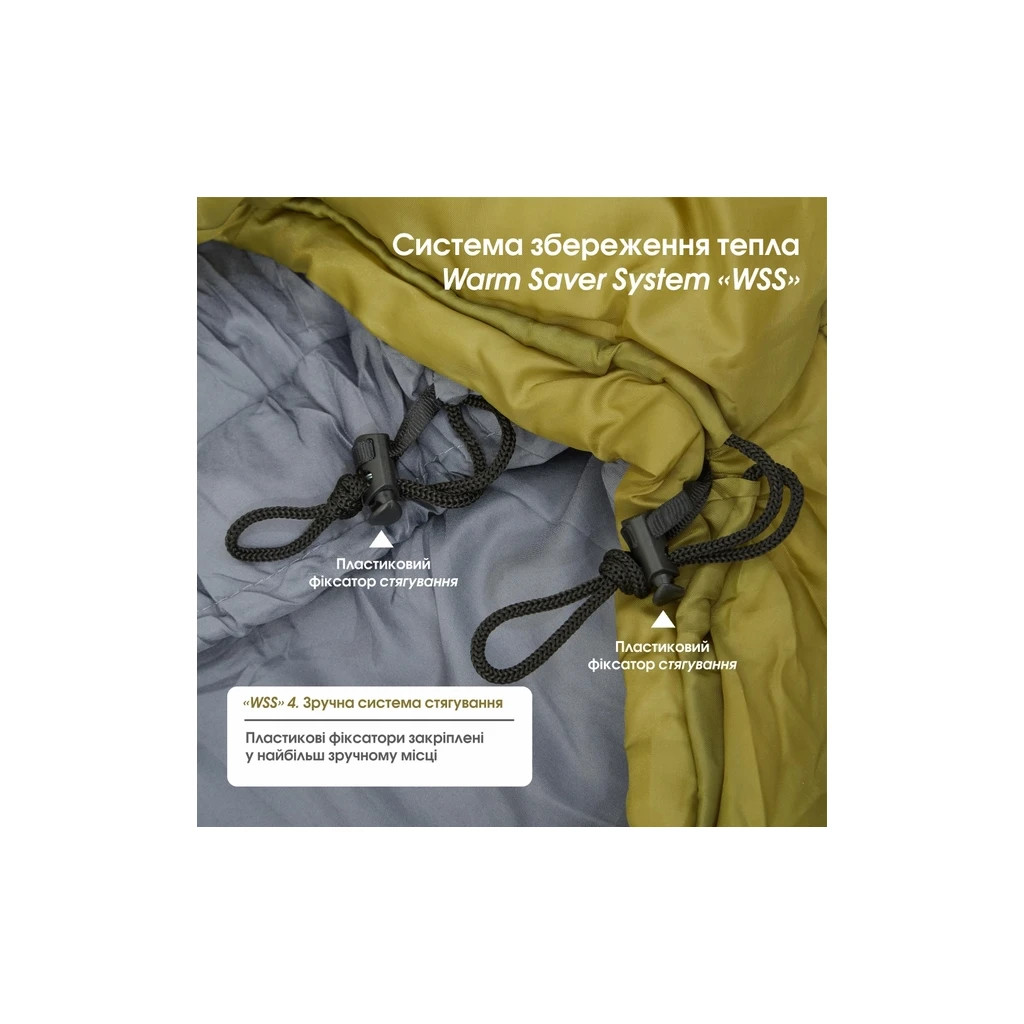 Спальний мішок Mousson RACE R Olive (10159) - зображення 12