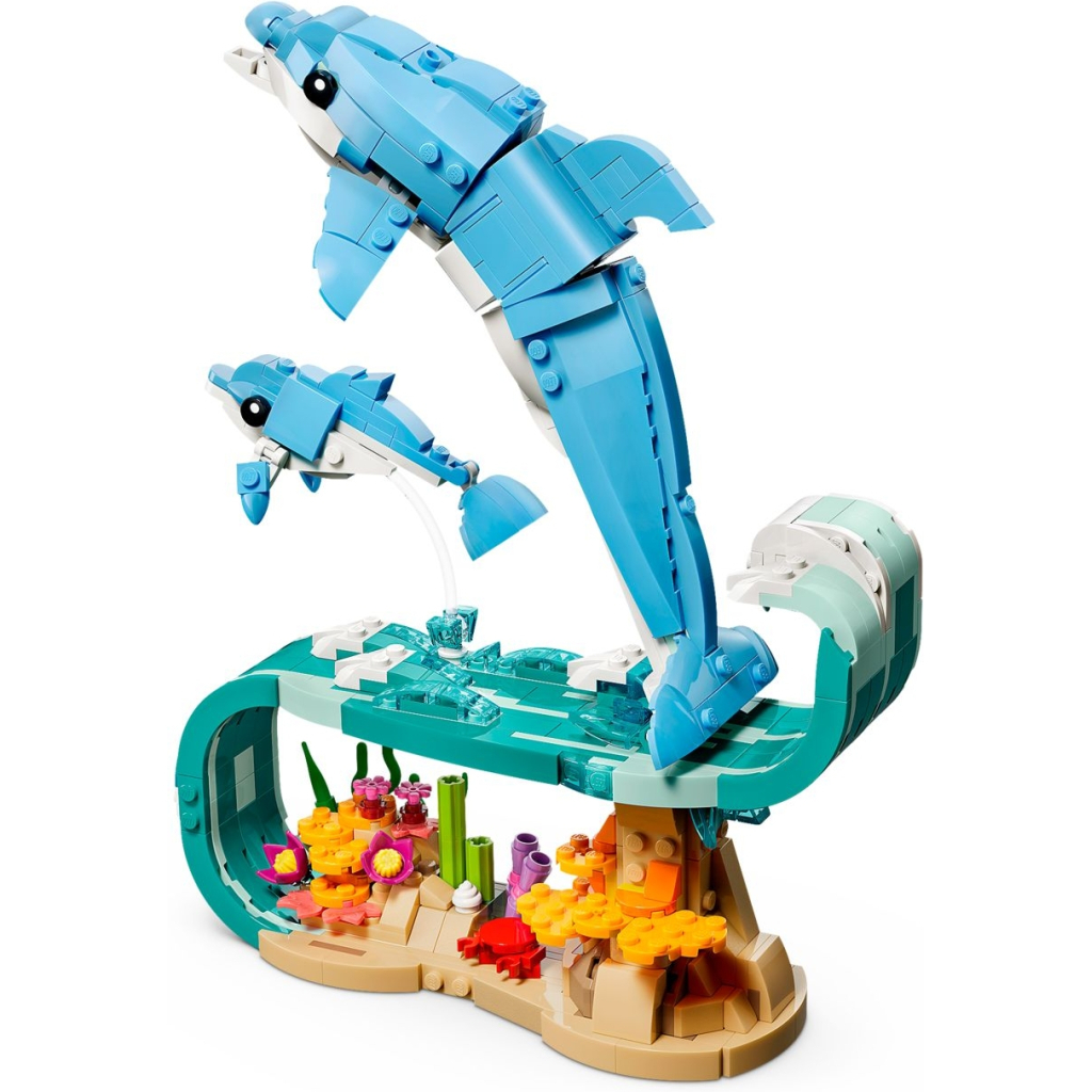 Конструктор LEGO Creator Морські тварини: красиві дельфіни (31385) - зображення 3