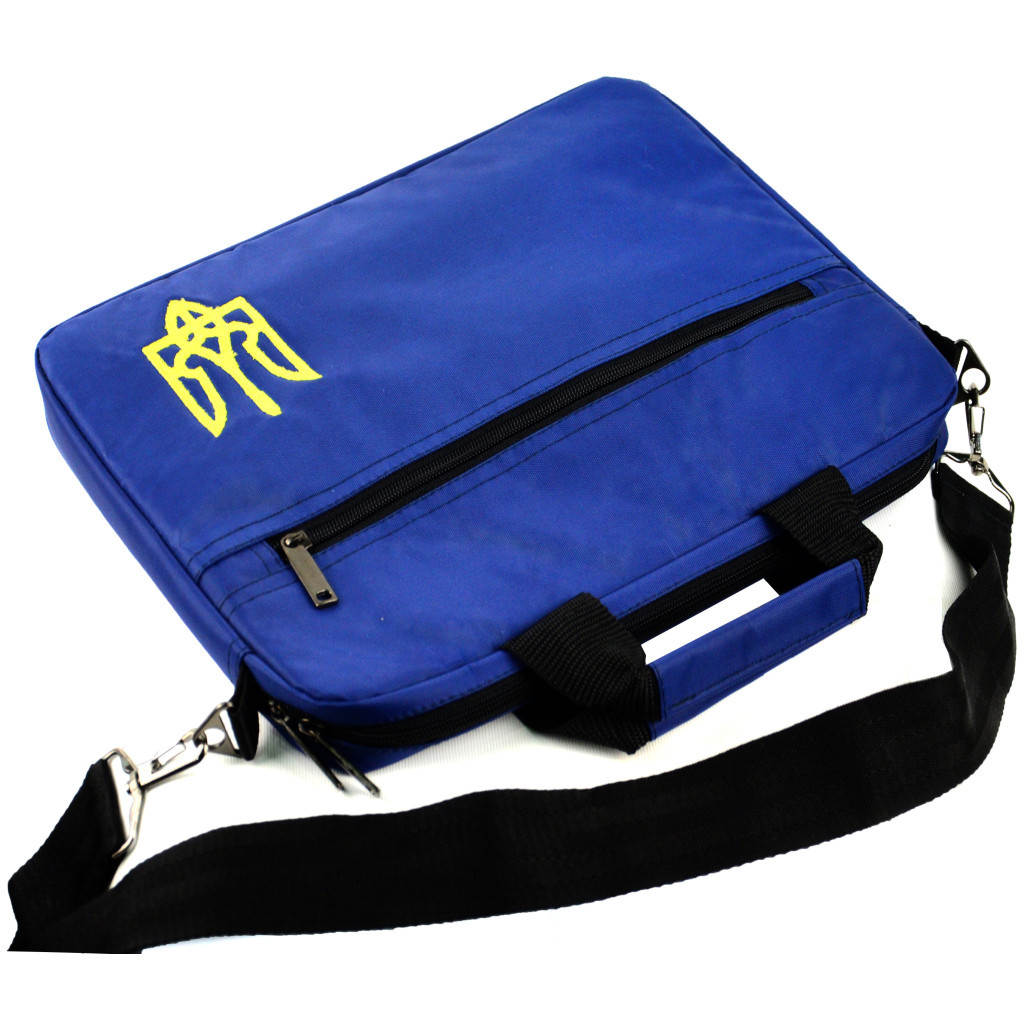 Сумка для ноутбука Porto 12'' PN12 TRIZUB Blue (PN12DB_TRIZ) - зображення 3