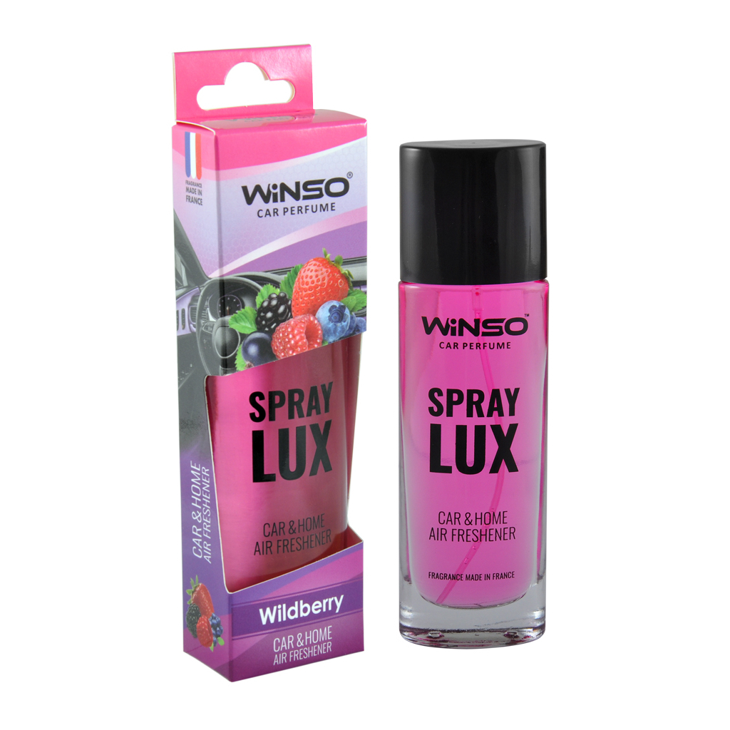 Ароматизатор для автомобіля WINSO Spray Lux Wildberry (532220) - зображення 1