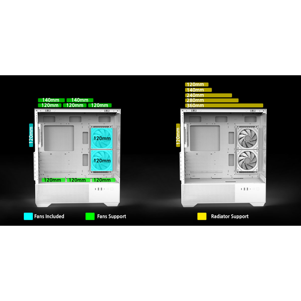 Корпус для ПК Zalman CHRONIXV2WHITE - зображення 7