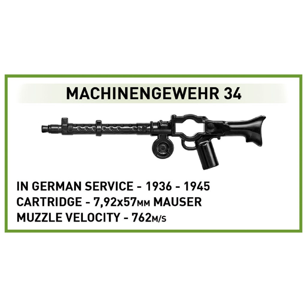 Конструктор Cobi Танк Пантера V - Пудель 1:28, 840 деталей (COBI-2568) - зображення 12