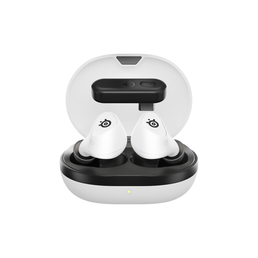 Навушники SteelSeries Arctis GameBuds Bluetooth White (61682) - зображення 1