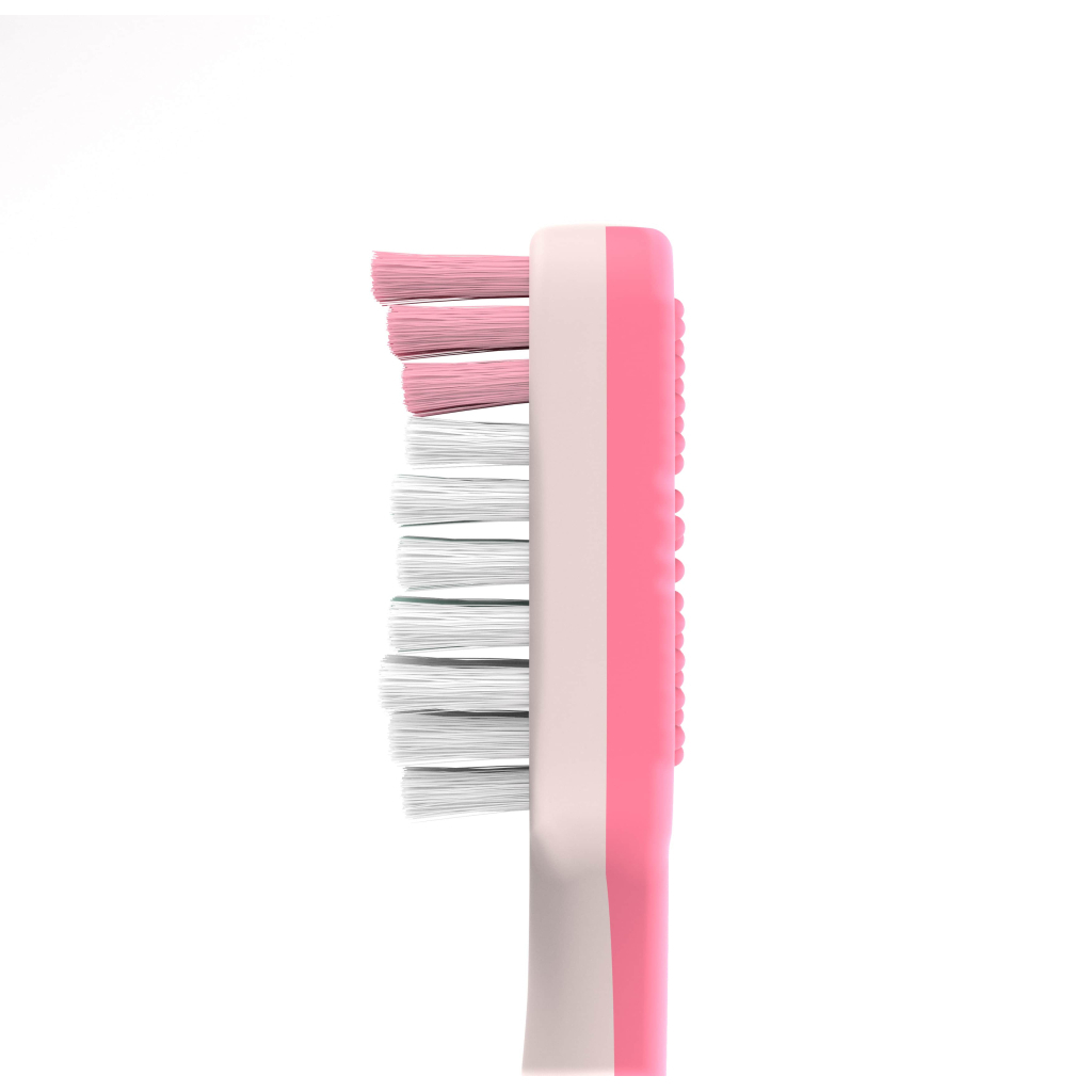 Дитяча зубна щітка Suavinex від 6 років, STAGE 3, рожева (403019) - изображение 3