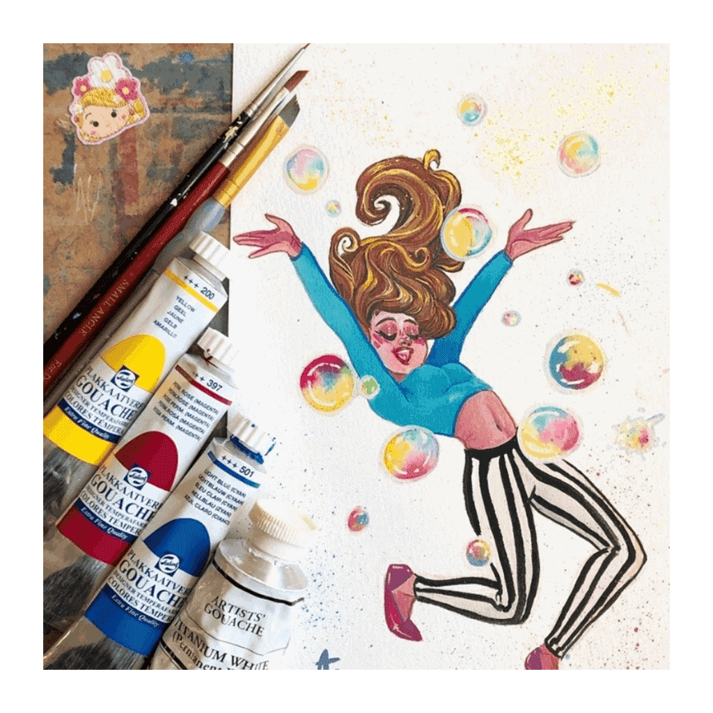 Гуашеві фарби Royal Talens Talens Mixing Set, 5 кольорів по 20 мл (8712079056124) - зображення 7