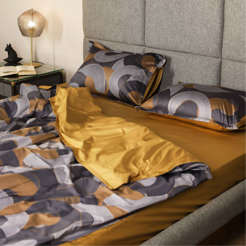 Постільна білизна Viluta Сатин Єгипетська бавовна 06 євро (06_EX_ev) - зображення 5