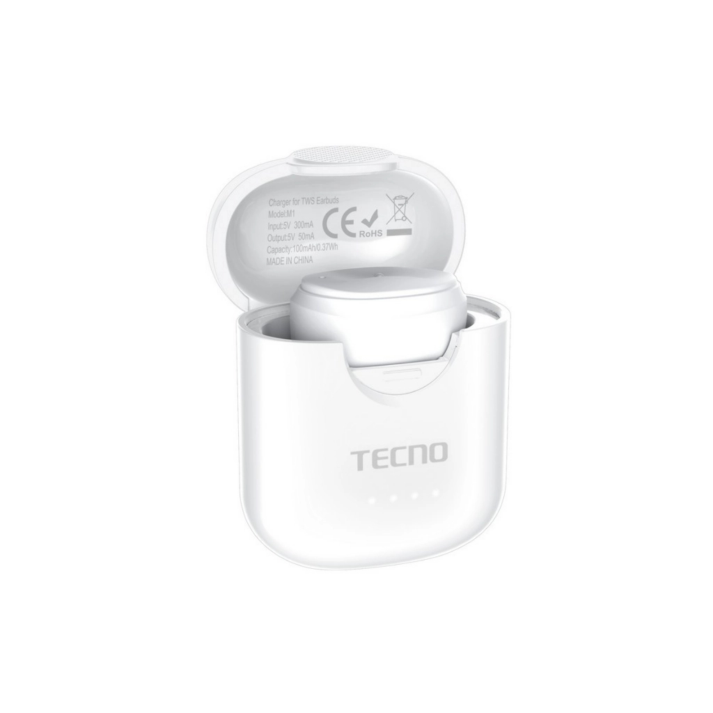 Навушники Tecno Minipods M1 Mono White (4895180759475) - зображення 3