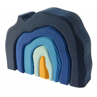 Конструктор Nic дерев'яний Печера Синій (NIC523323) - зображення 1