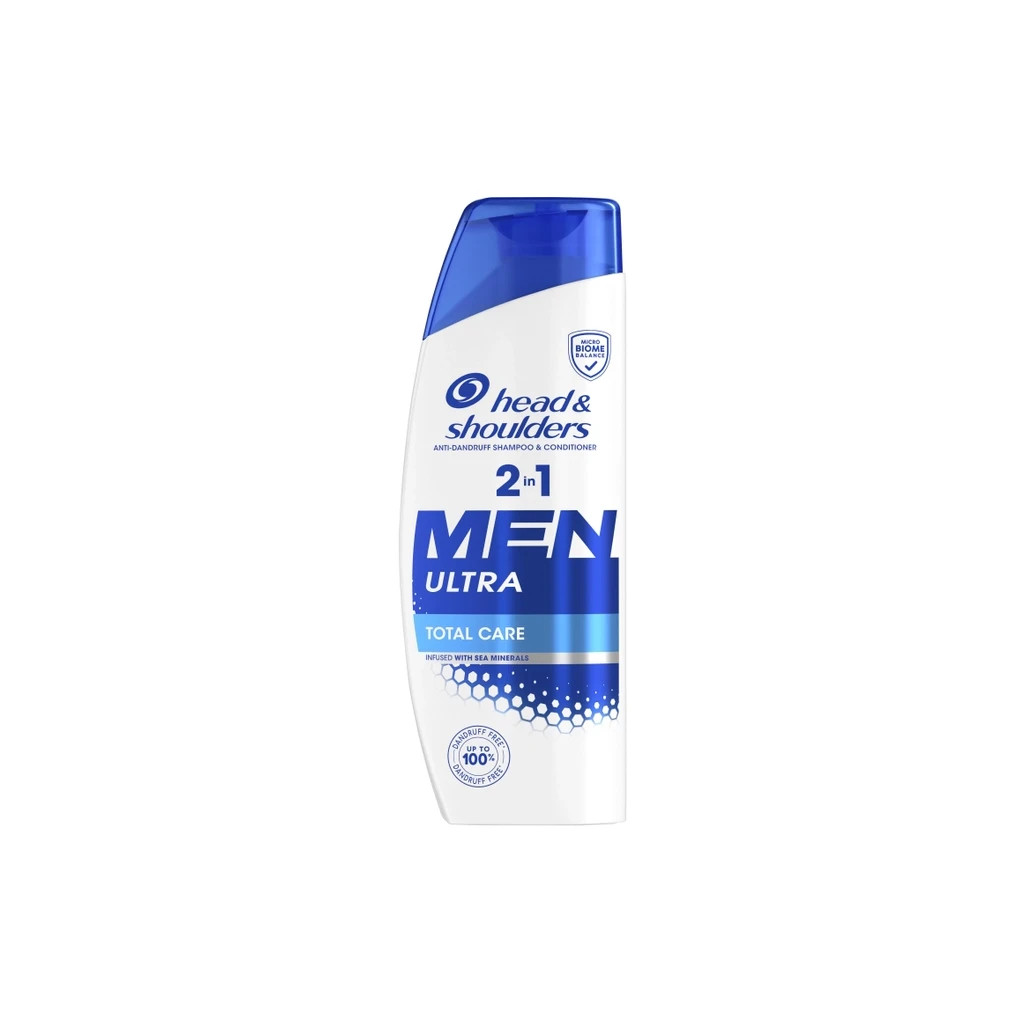 Шампунь Head & Shoulders Men Ultra Total Care 2 в 1 Комплексний догляд Проти лупи 330 мл (8700216304801) - зображення 1