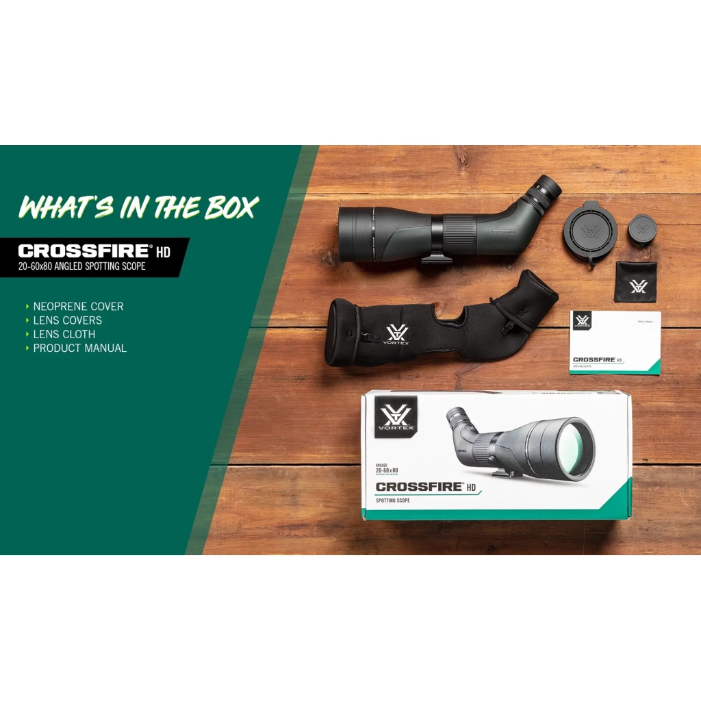 Підзорна труба Vortex Crossfire HD 20-60x80 AN (CF-80A) (930832) - изображение 10