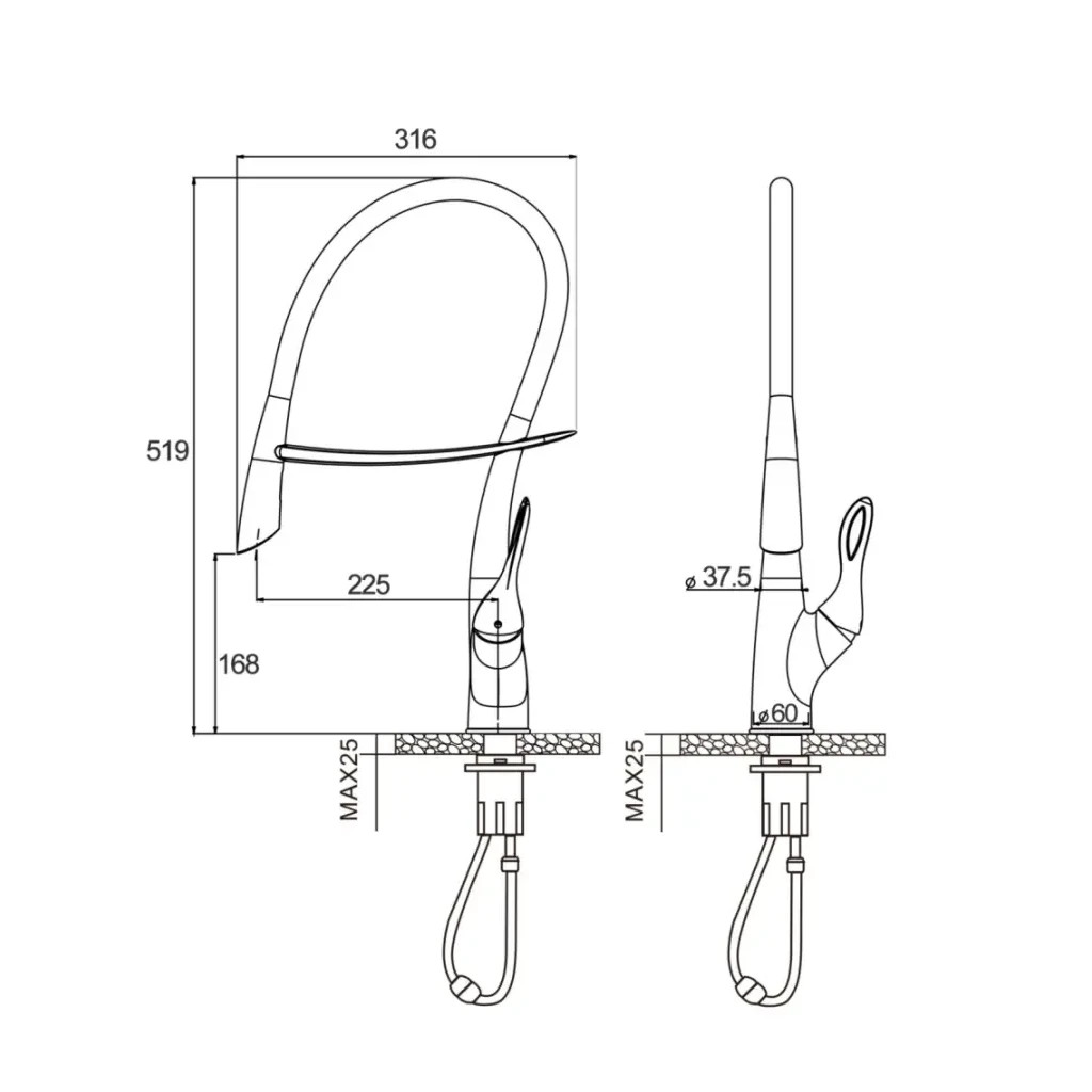 Змішувач Nett SWB-52 - зображення 2