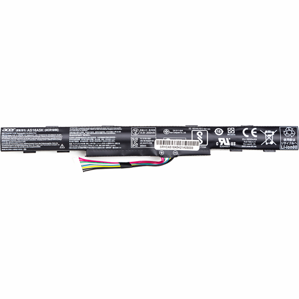 Акумулятор до ноутбука Acer Aspire E15 (AS16A5K) 14.4V 2200mAh (NB410477) - зображення 1
