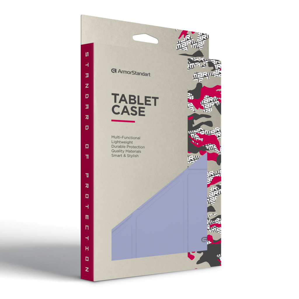 Чохол до планшета Armorstandart Y-Type PEN Xiaomi Redmi Pad 2 Purple (ARM87411) - зображення 9