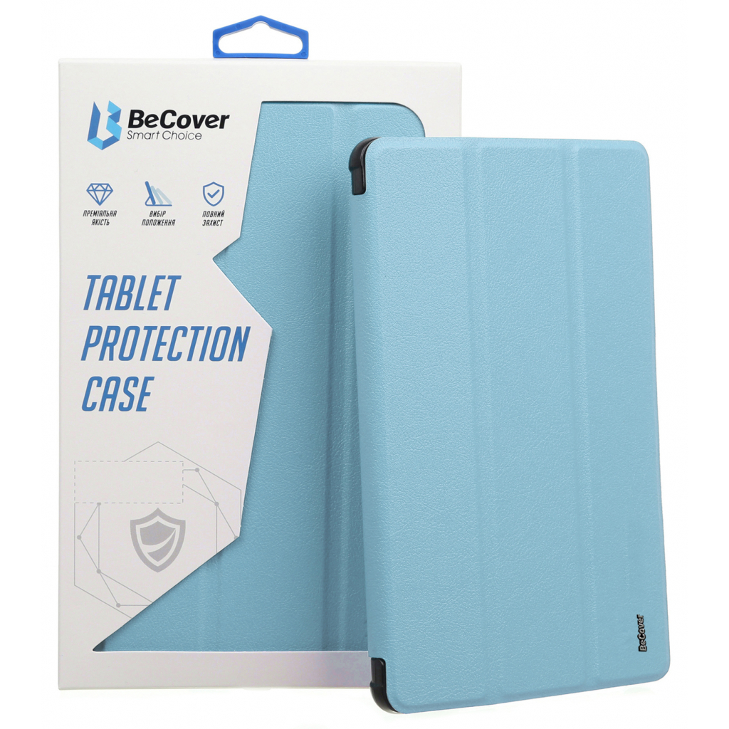 Чохол до планшета BeCover Tri Fold Soft TPU Apple iPad mini 6 2021 Light Blue (706723) - зображення 1