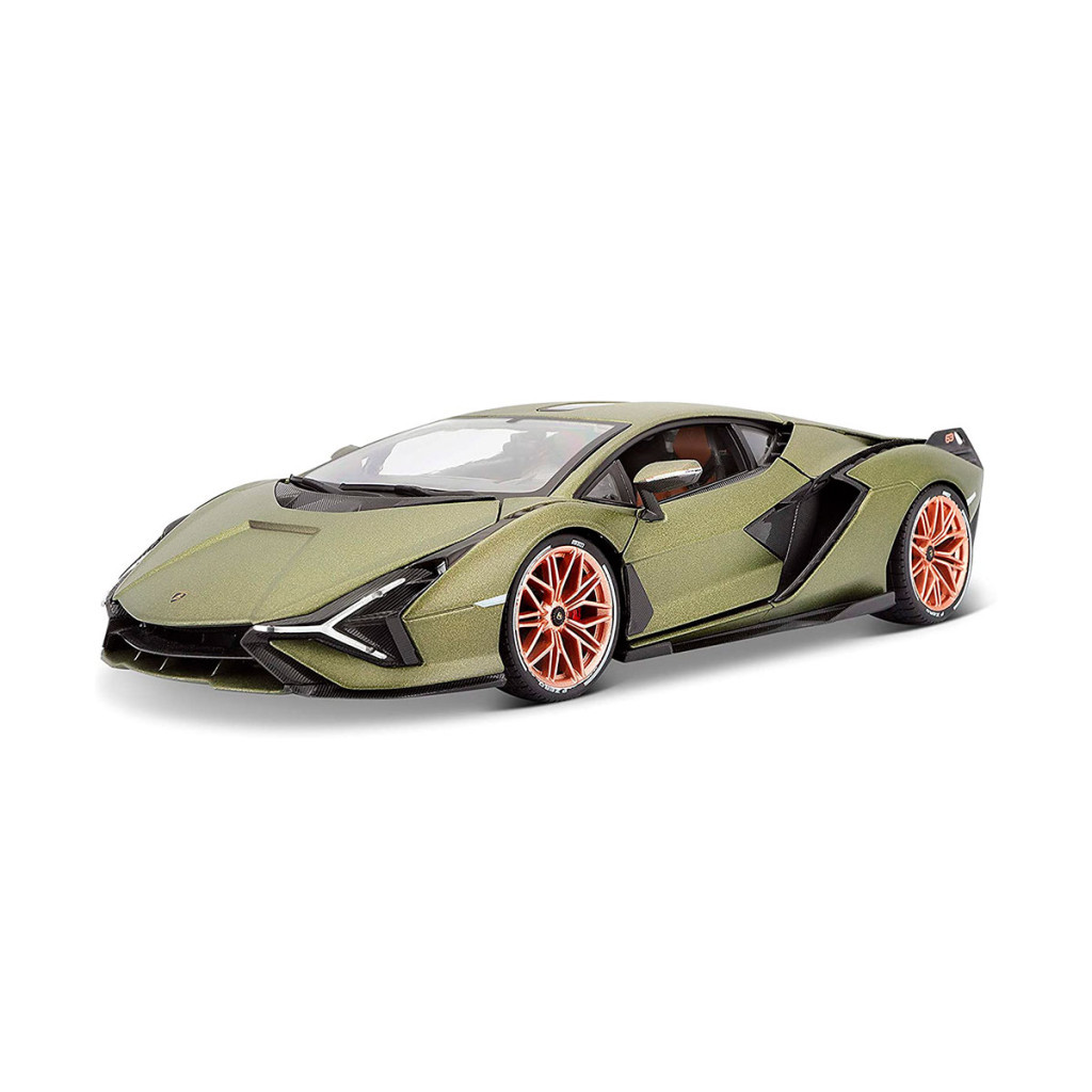 Машина Bburago Lamborghini Sian FKP 37 118 Зелена (18-11046G) - зображення 1