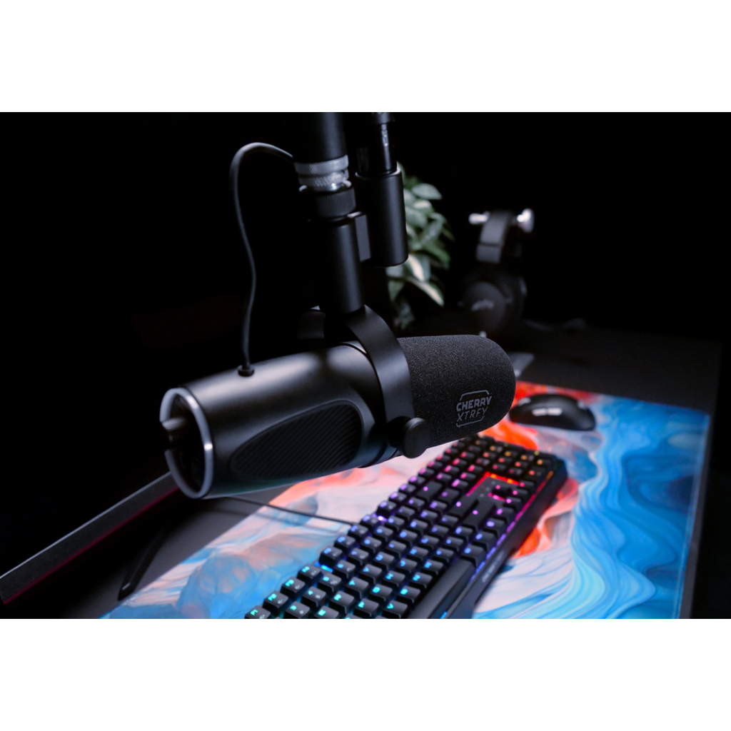 Мікрофон Cherry Xtrfy NGALE X Cardioid USB-A RGB Black (CX-NGALE-X-RGB-BLACK) - зображення 6
