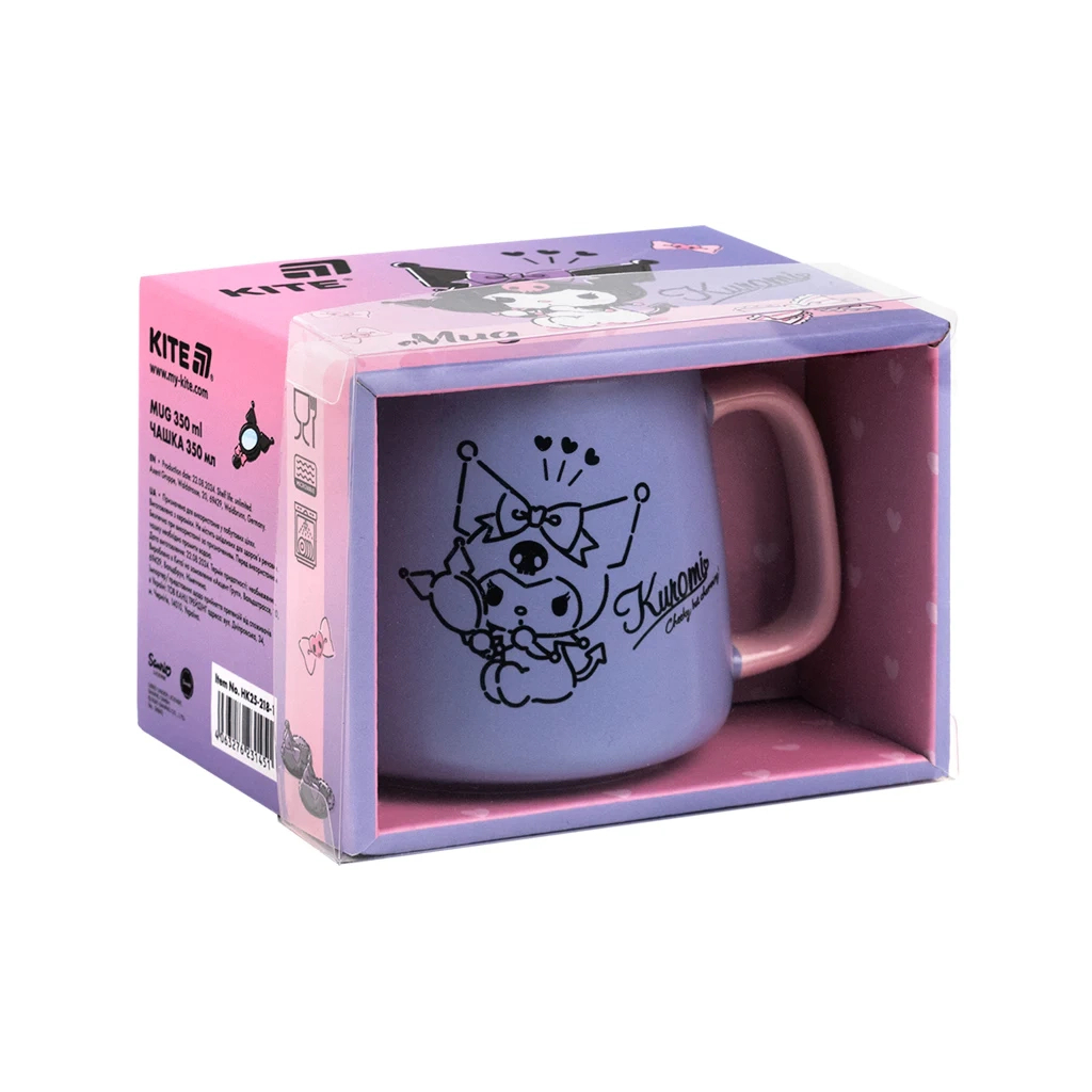 Чашка Kite Kuromi 350 мл, HK-1 (HK25-218-1) - зображення 3