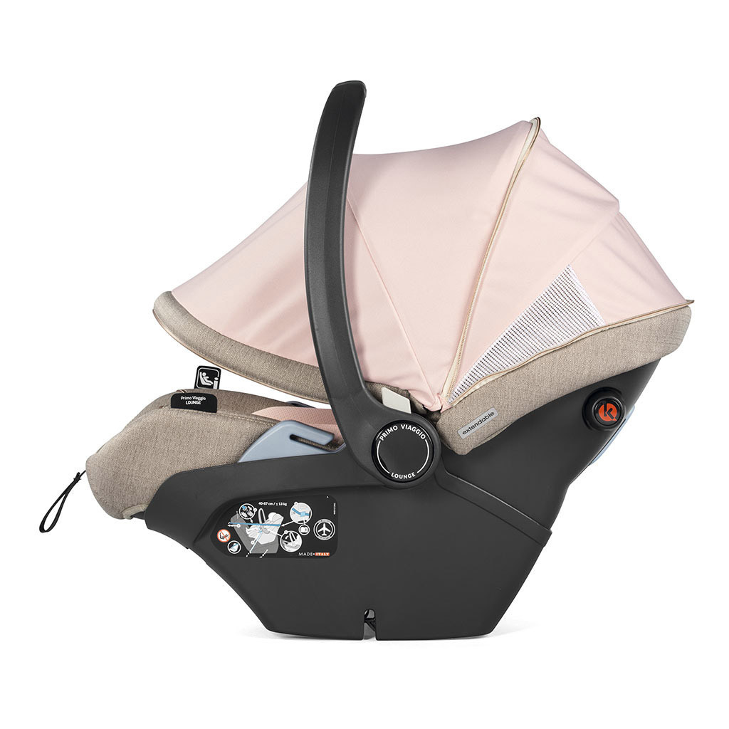 Коляска Peg-Perego 3 в 1 Veloce Mon Amour Lounge Рожева (PACK-VEL31LG000001) - зображення 11