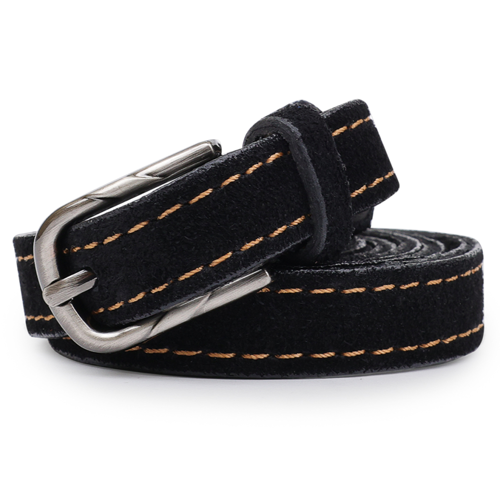 Ремінь Vintage Замшевий жіночий Чорний (20756) - зображення 7