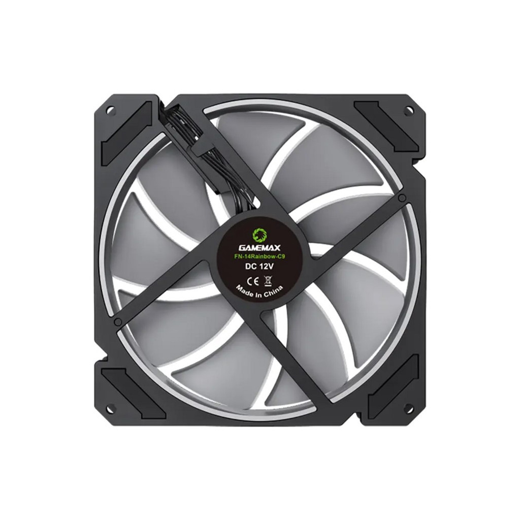 Кулер до корпусу Gamemax FN-14Rainbow-C9 - зображення 3