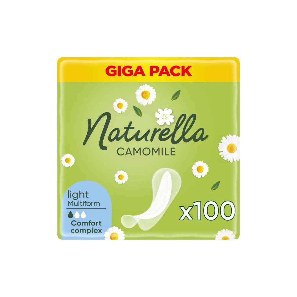 Щоденні прокладки Naturella Сamomile Light Multiform 100 шт. (8001090603760) - зображення 1