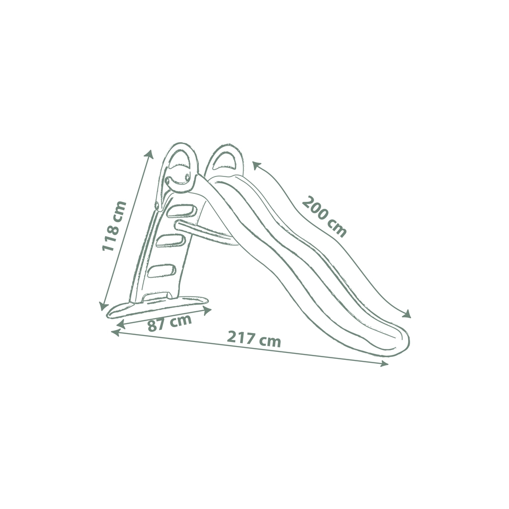Гірка Smoby Life Весела хвиля, з водним ефектом (7600820405) - зображення 4