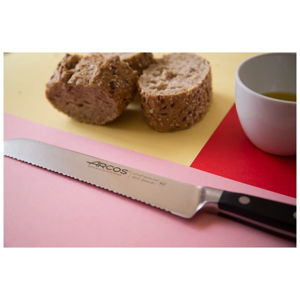Кухонний ніж Arcos Manhattan для хліба 200 мм (161300) - зображення 8