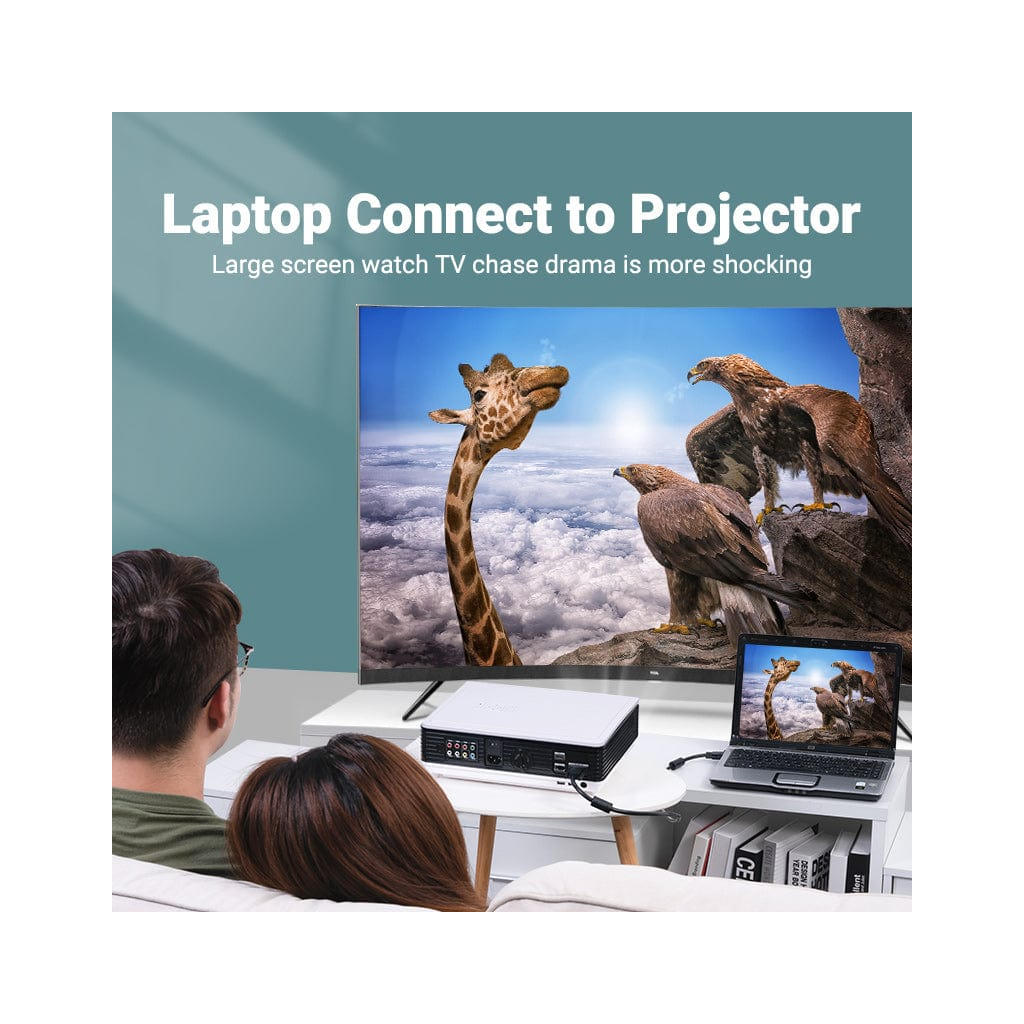 Кабель мультимедійний VGA M to VGA M 5.0m black VENTION (DAEBJ) - зображення 4