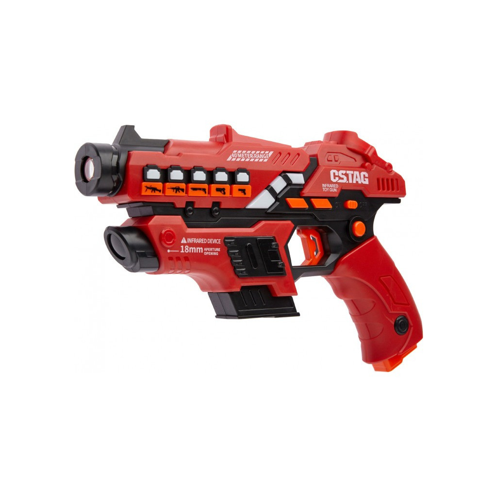 Набір лазерної зброї Canhui Toys Laser Guns CSTAG (2 пістолети + 2 жилети) (BB8913F) - зображення 3