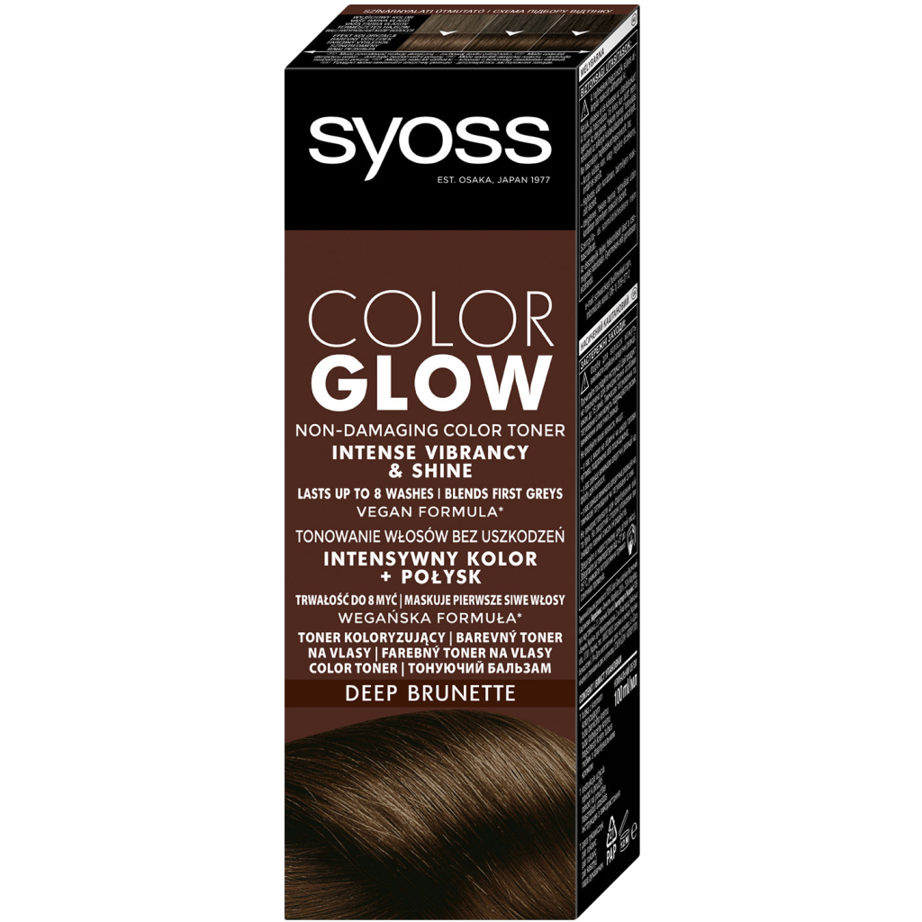 Відтінковий бальзам Syoss Color Glow Deep Brunette - Насичений Каштановий 100 мл (9000101679403) - изображение 2