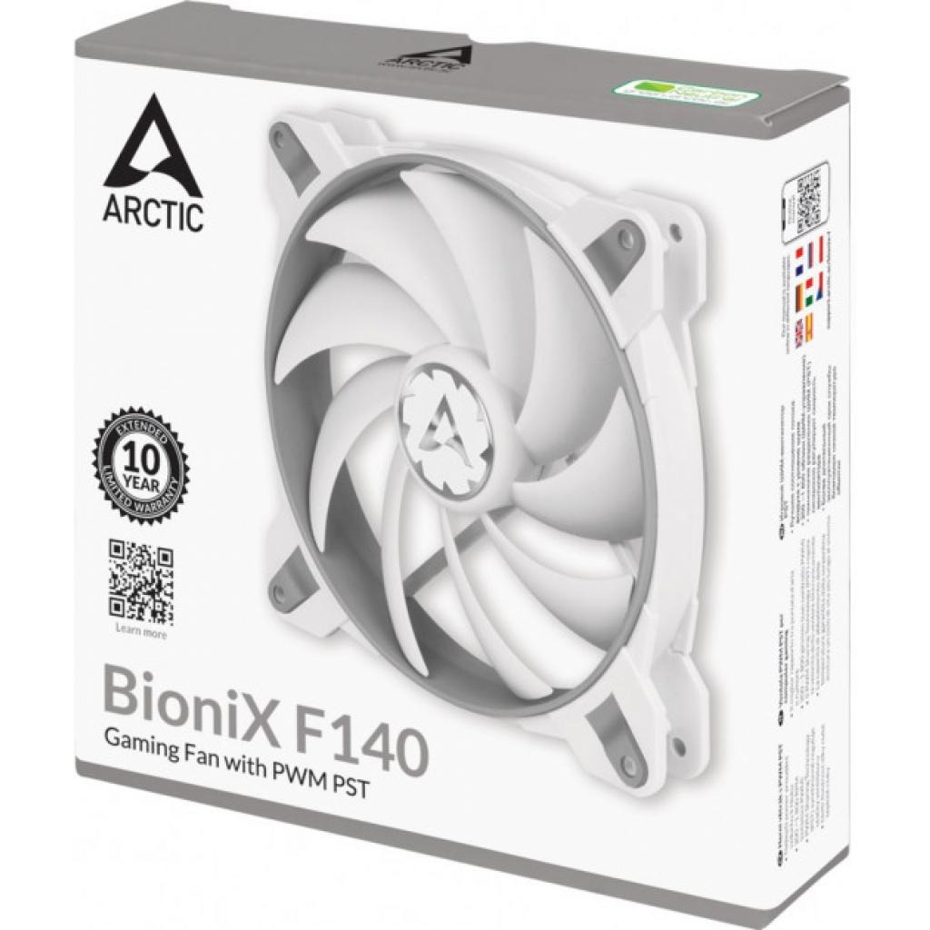 Кулер до корпусу Arctic BioniX F140 Grey/White (ACFAN00162A) - зображення 5