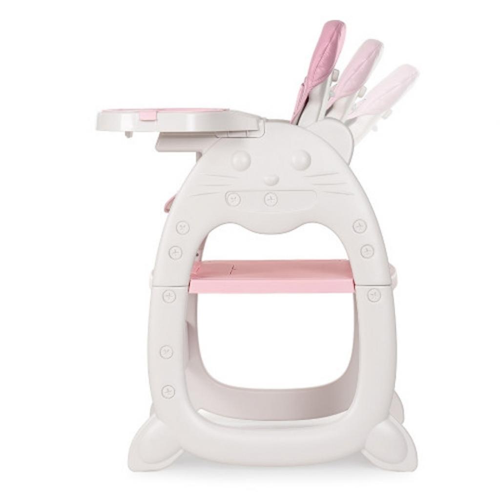 Стілець для годування Bambi 2 в 1 pink (M 3612-8 pink) - зображення 4