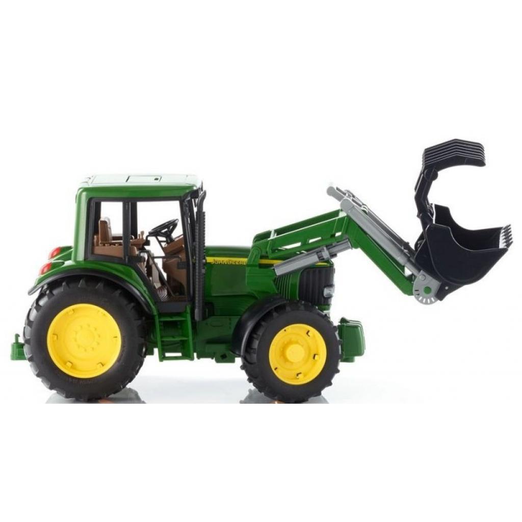 Спецтехніка Bruder трактор Джон з навантажувачем 1:16 (02052) - зображення 4