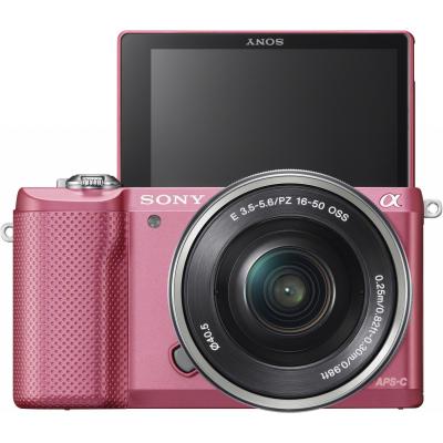 Цифровий фотоапарат Sony Alpha 5000 kit 16-50 Pink (ILCE5000LP.CEC) - зображення 5