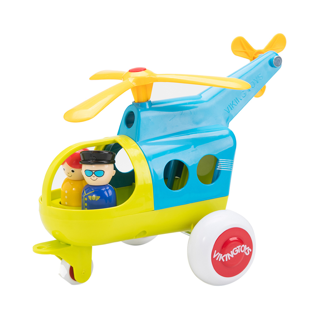 Спецтехніка Viking Toys Гелікоптер у яскравому кольорі (701272) - зображення 1
