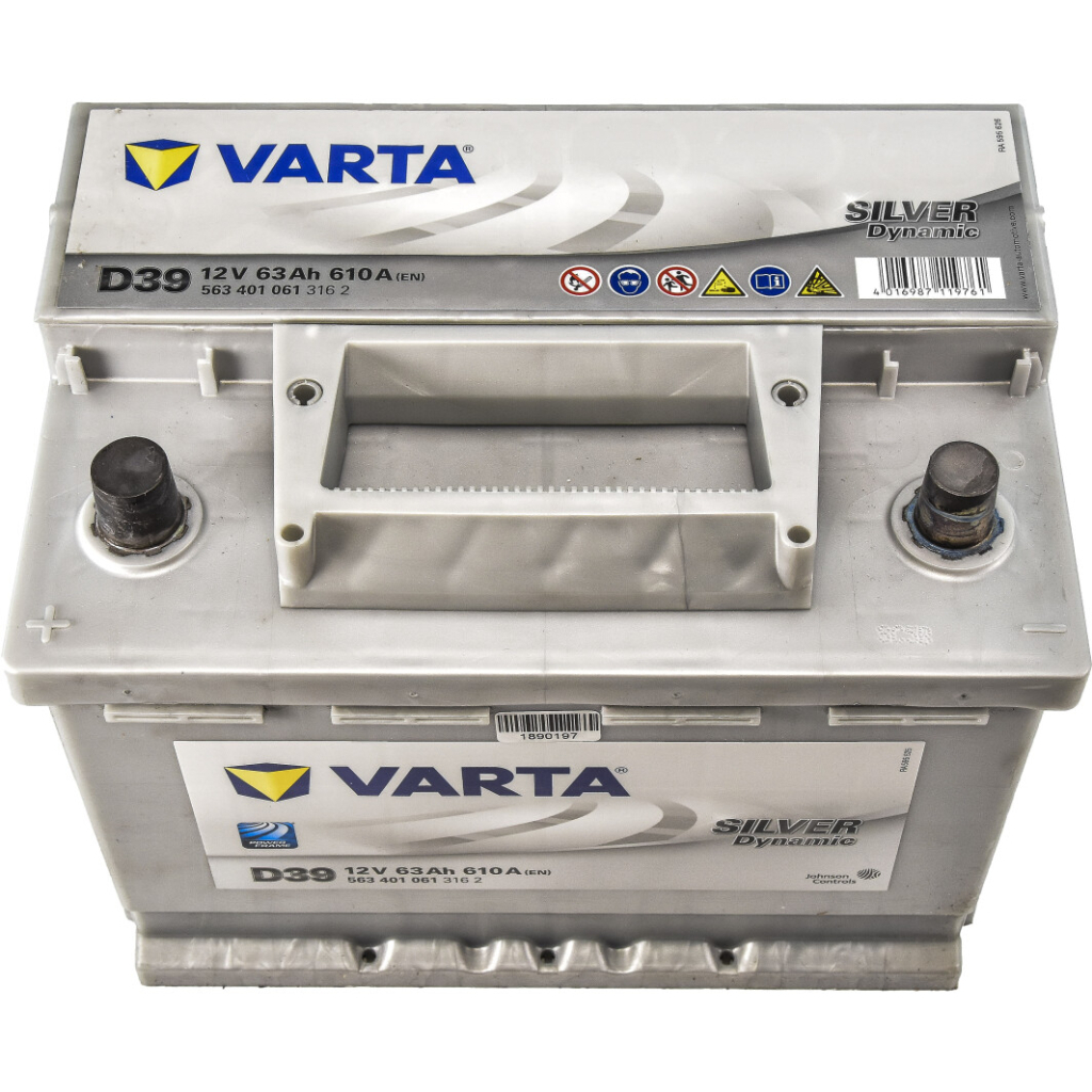 Акумулятор автомобільний Varta Silver Dynamic 63Аh (563401061) - зображення 2