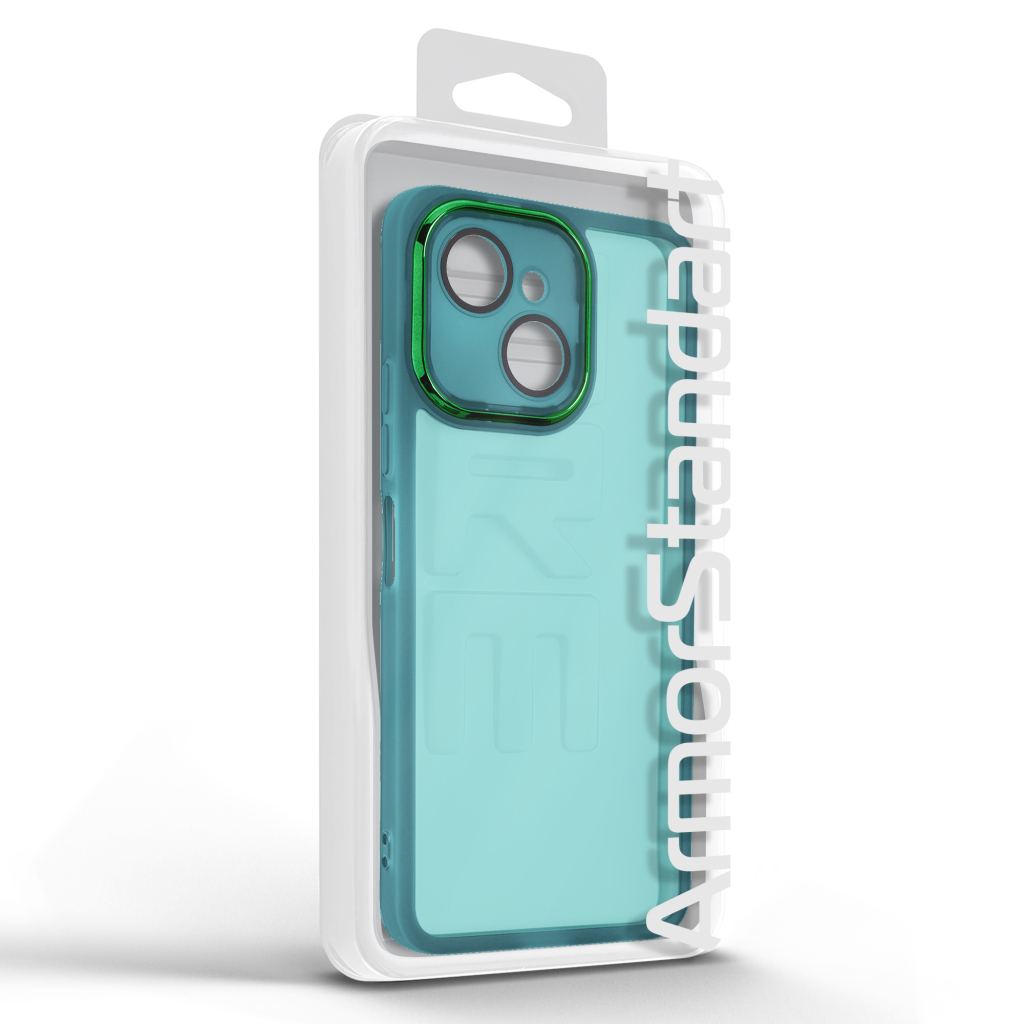 Чохол до мобільного телефона Armorstandart Shade Tecno Spark 40C 4G Dark Green (ARM87905) - зображення 3