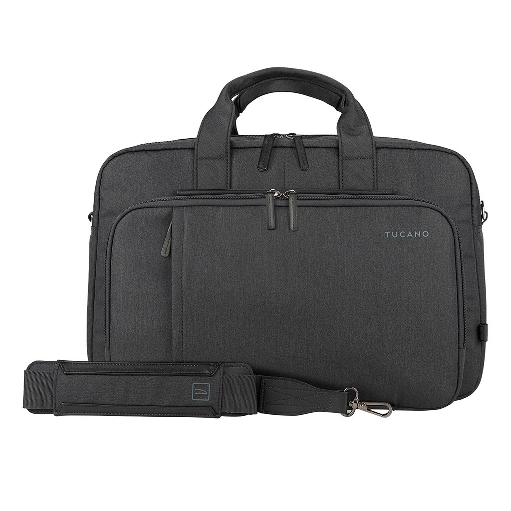 Сумка для ноутбука Tucano 15.6" Flash, Black (BFLASH15-BK) - зображення 4