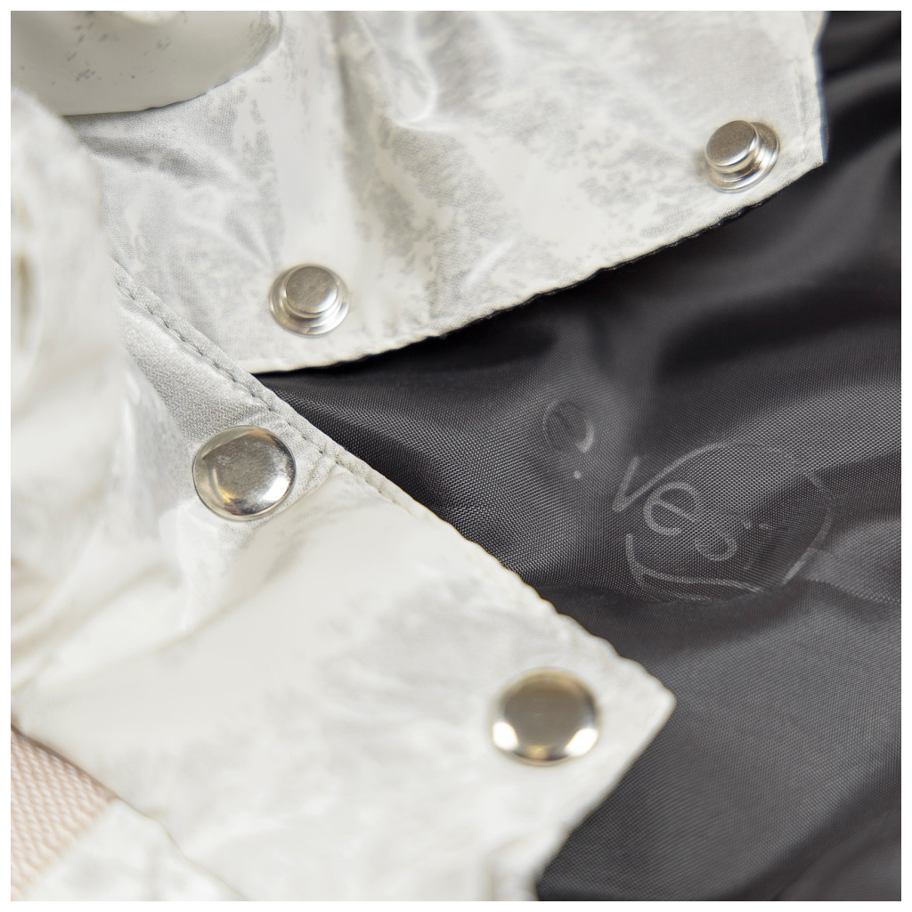 Курточка для тварин Pet Fashion Bony ХХS біло-зелена (4823082442874) - зображення 5