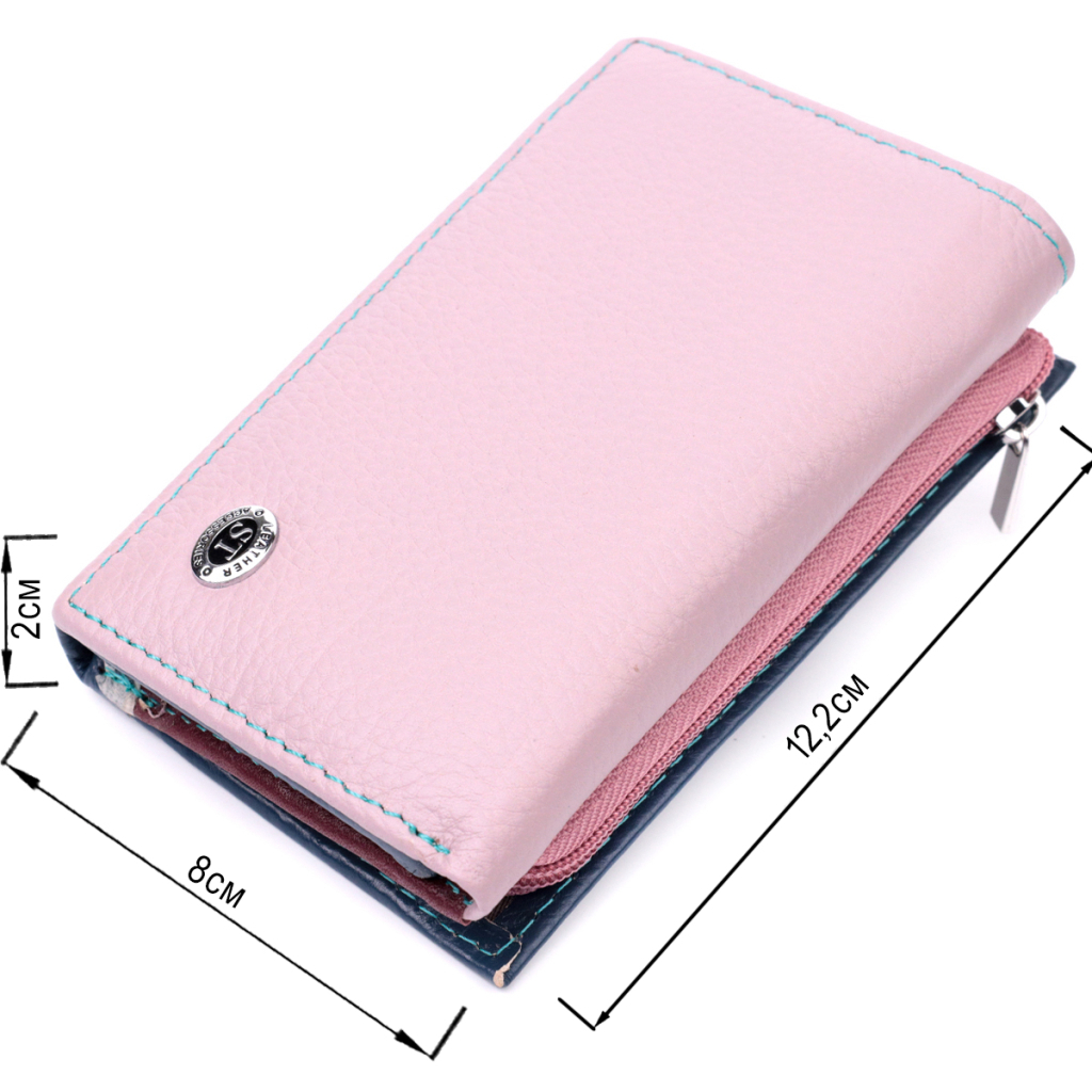 Гаманець ST Leather З натуральної шкіри Різнокольоровий (19462) - зображення 3