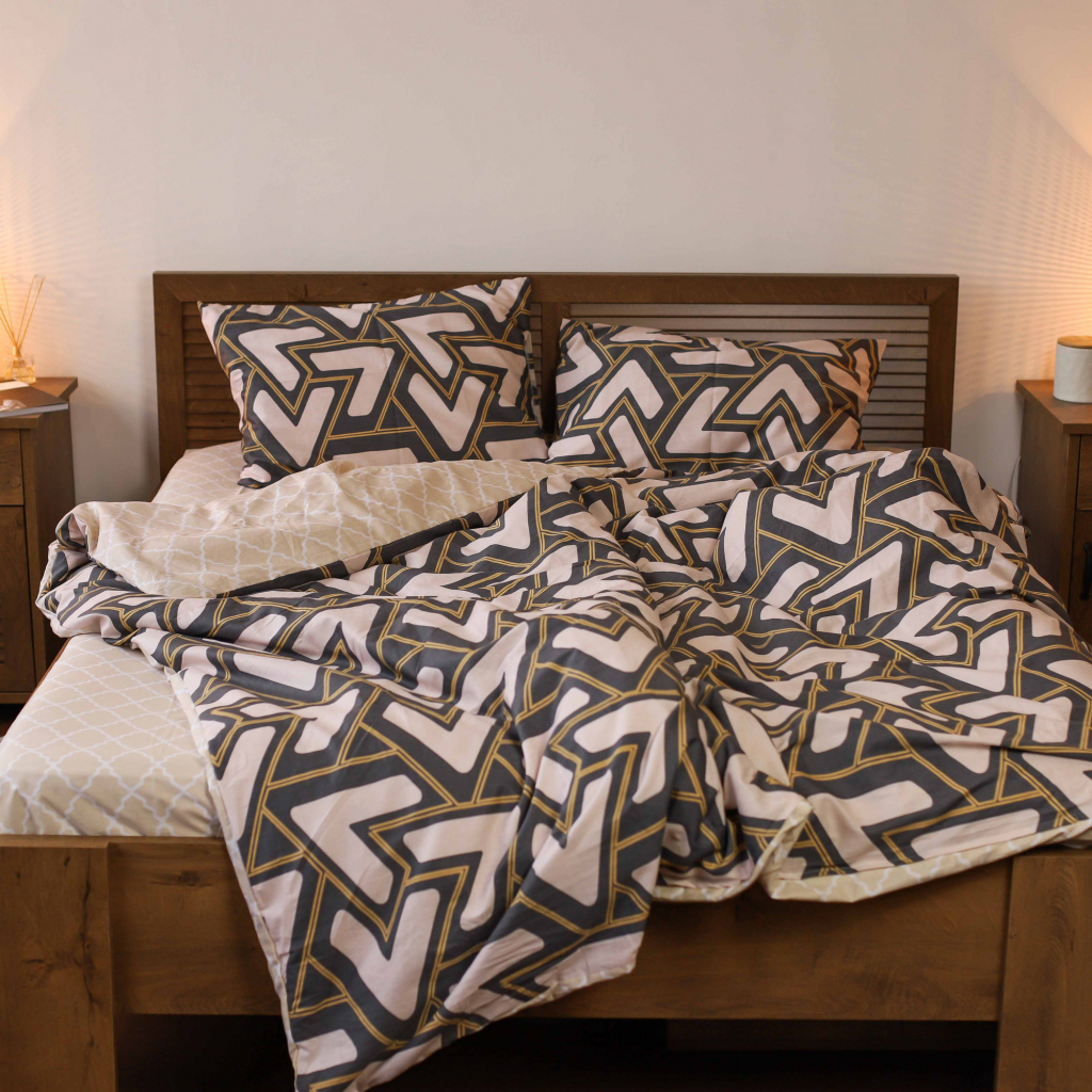 Постільна білизна Isleep двоспальна Сатин Twill 37 (37_dv_Isleep) - зображення 2