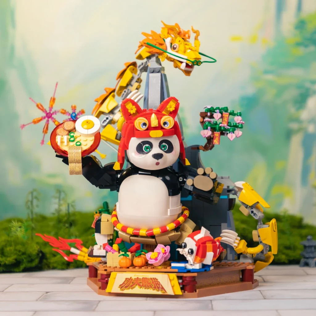 Конструктор Pantasy Kung Fu Panda: Воїн Дракона - Весняний фестиваль Спеціальне видання (86504) - зображення 2